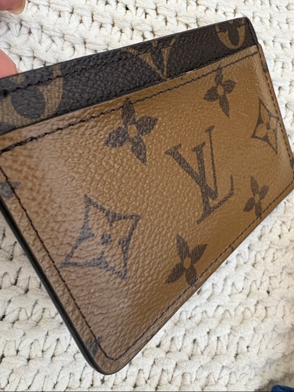 Authentic Louis Vuitton Monogram Card Holder - Picture 3 of 4